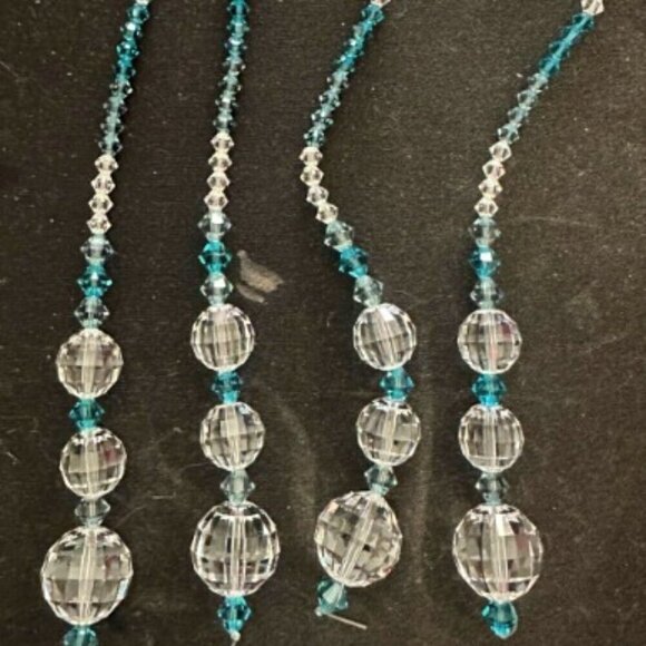 Swarovski Crystal Chessboard Strands - 132 CRYSTALS! - Picture 1 of 1